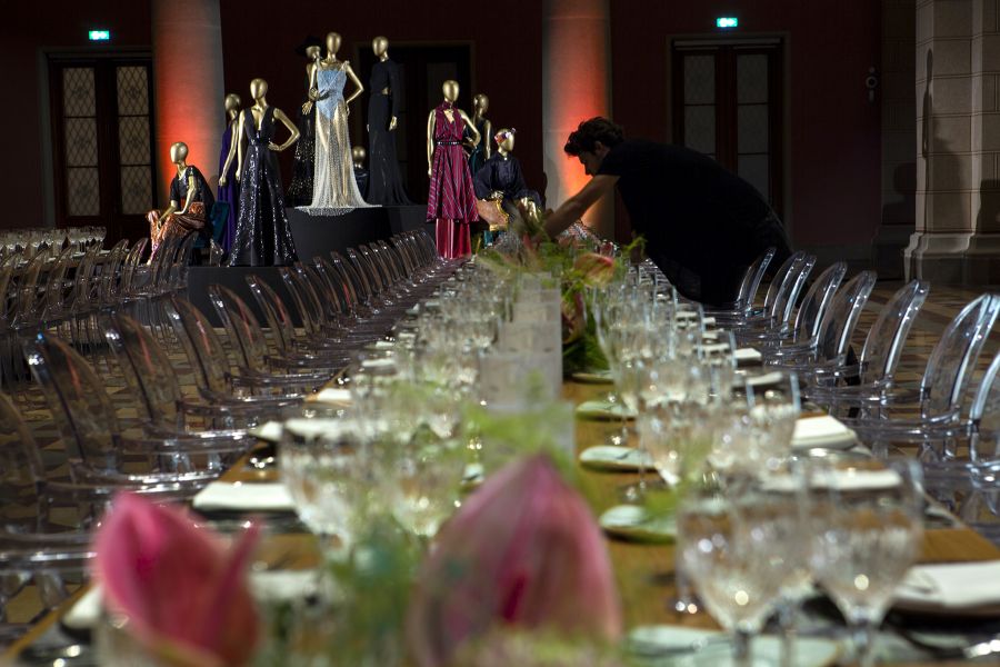 Budapest Central European Fashion Week Front Row Dinner designed by STARDOME // Szépművészeti Múzeum