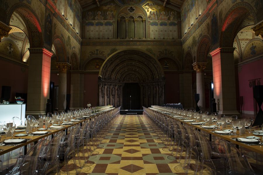 Budapest Central European Fashion Week Front Row Dinner designed by STARDOME // Szépművészeti Múzeum