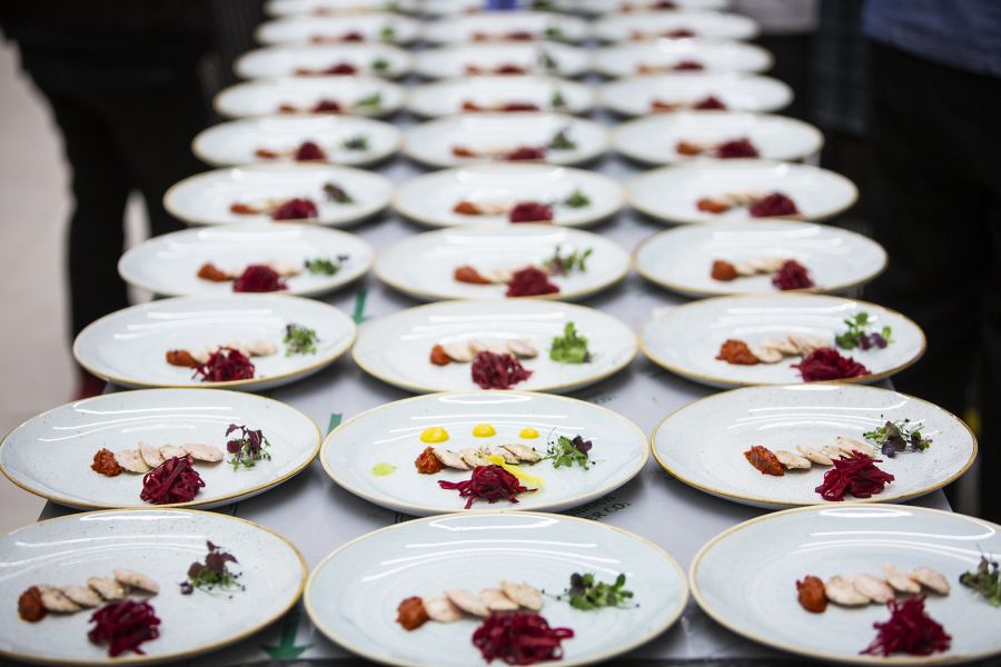 Budapest Central European Fashion Week Front Row Dinner designed by STARDOME // Szépművészeti Múzeum