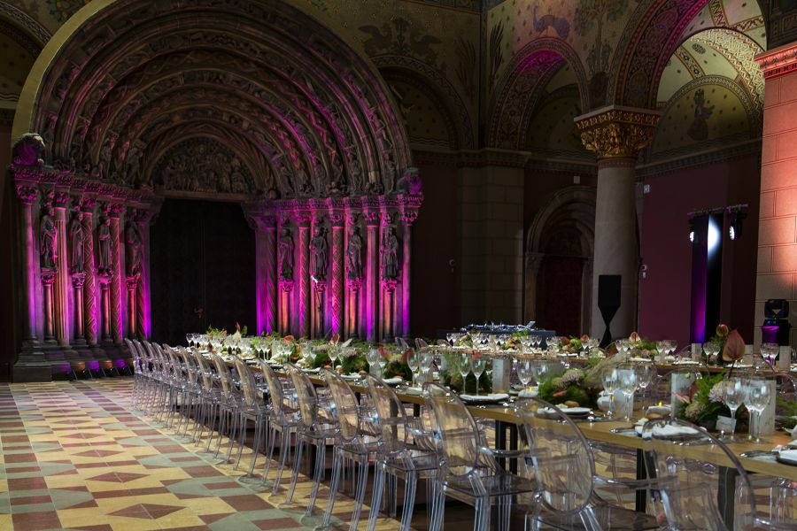 Budapest Central European Fashion Week Front Row Dinner designed by STARDOME // Szépművészeti Múzeum