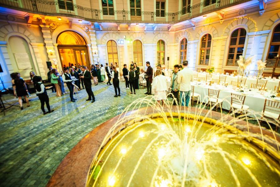 Budapest Central European Fashion Week Front Row Dinner designed by STARDOME // YBL Palota