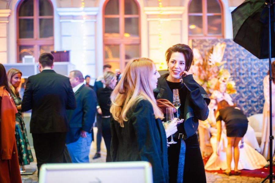 Budapest Central European Fashion Week Front Row Dinner designed by STARDOME // YBL Palota