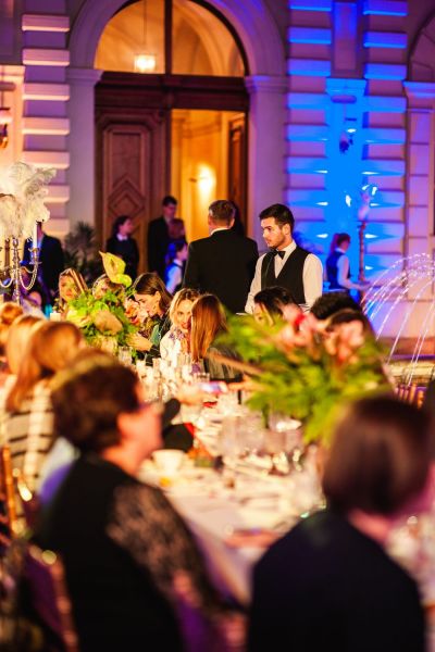 Budapest Central European Fashion Week Front Row Dinner designed by STARDOME // YBL Palota